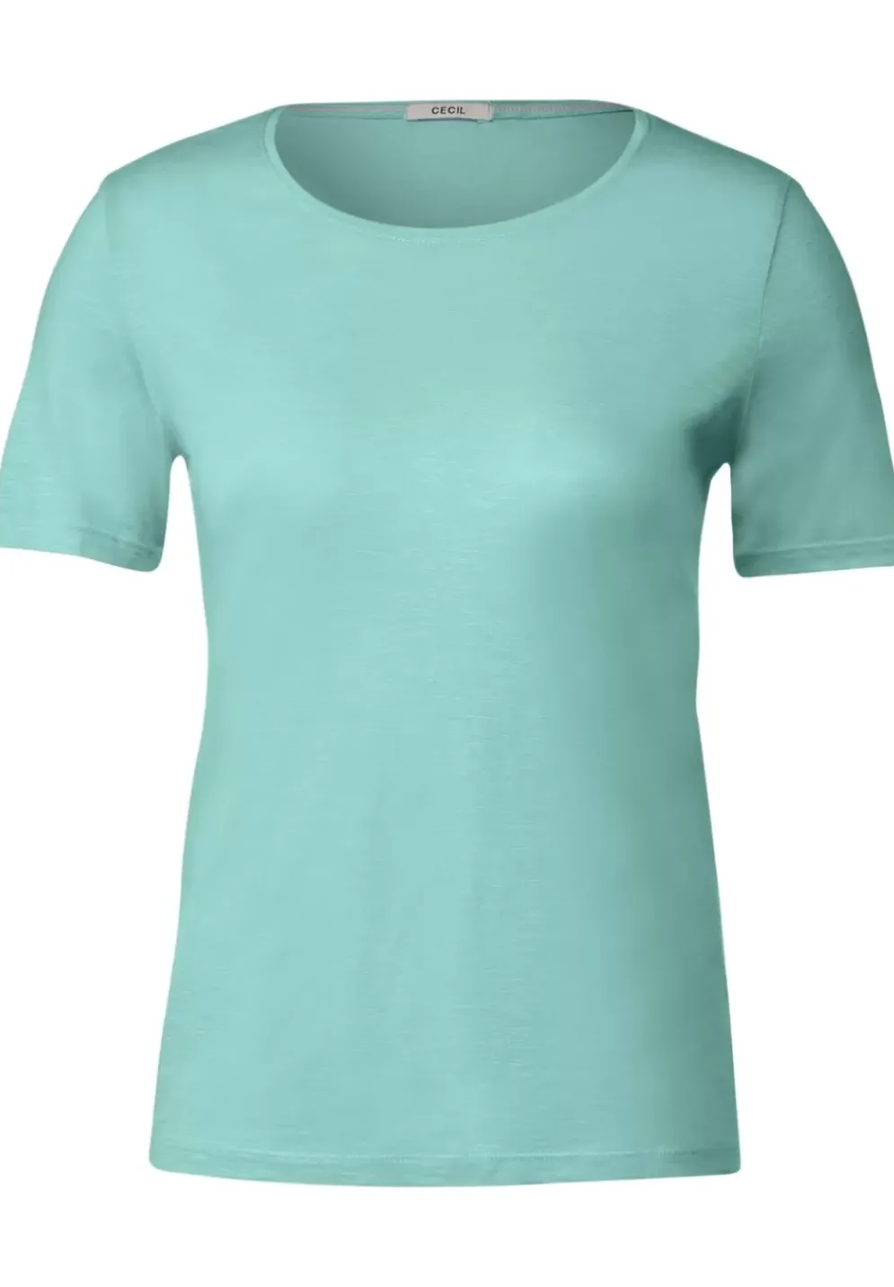 T-Shirt In Unifarbe