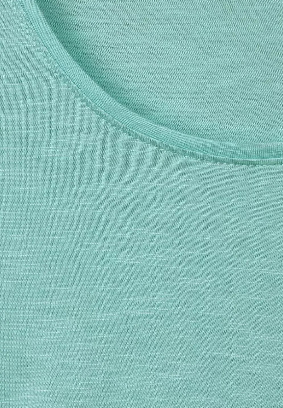 T-Shirt In Unifarbe
