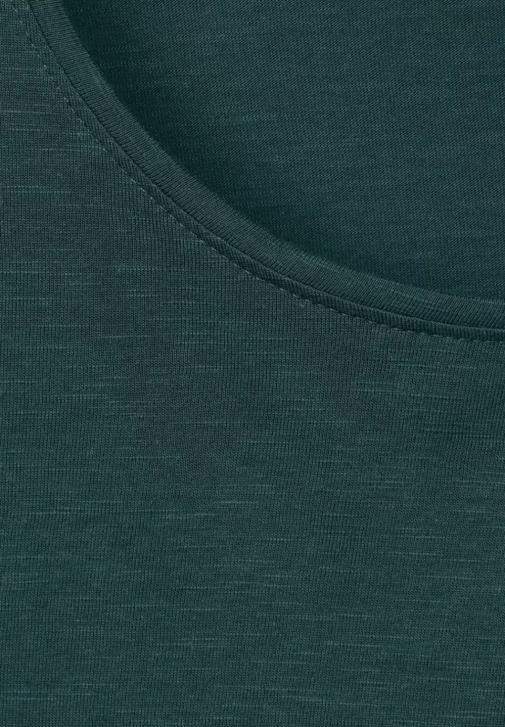 T-Shirt In Unifarbe