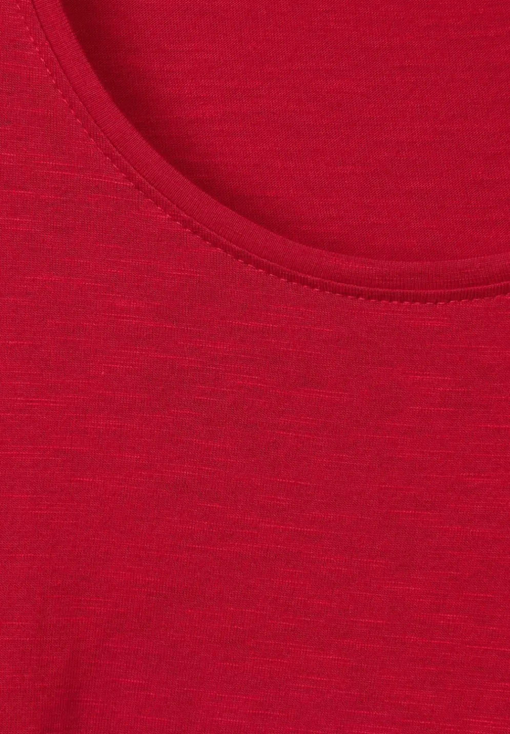 T-Shirt In Unifarbe