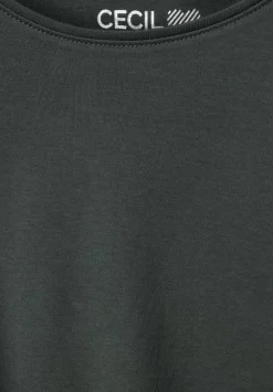 T-Shirt In Unifarbe