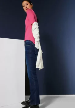 T-Shirt In Unifarbe
