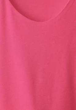T-Shirt In Unifarbe