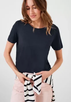 T-Shirt In Unifarbe