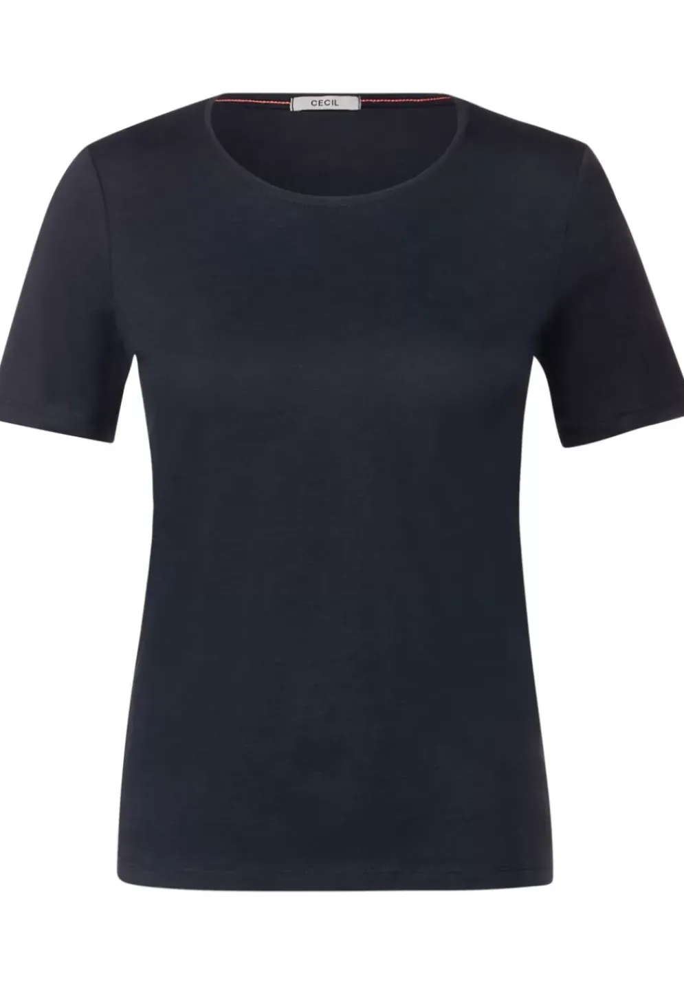 T-Shirt In Unifarbe