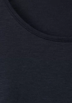 T-Shirt In Unifarbe