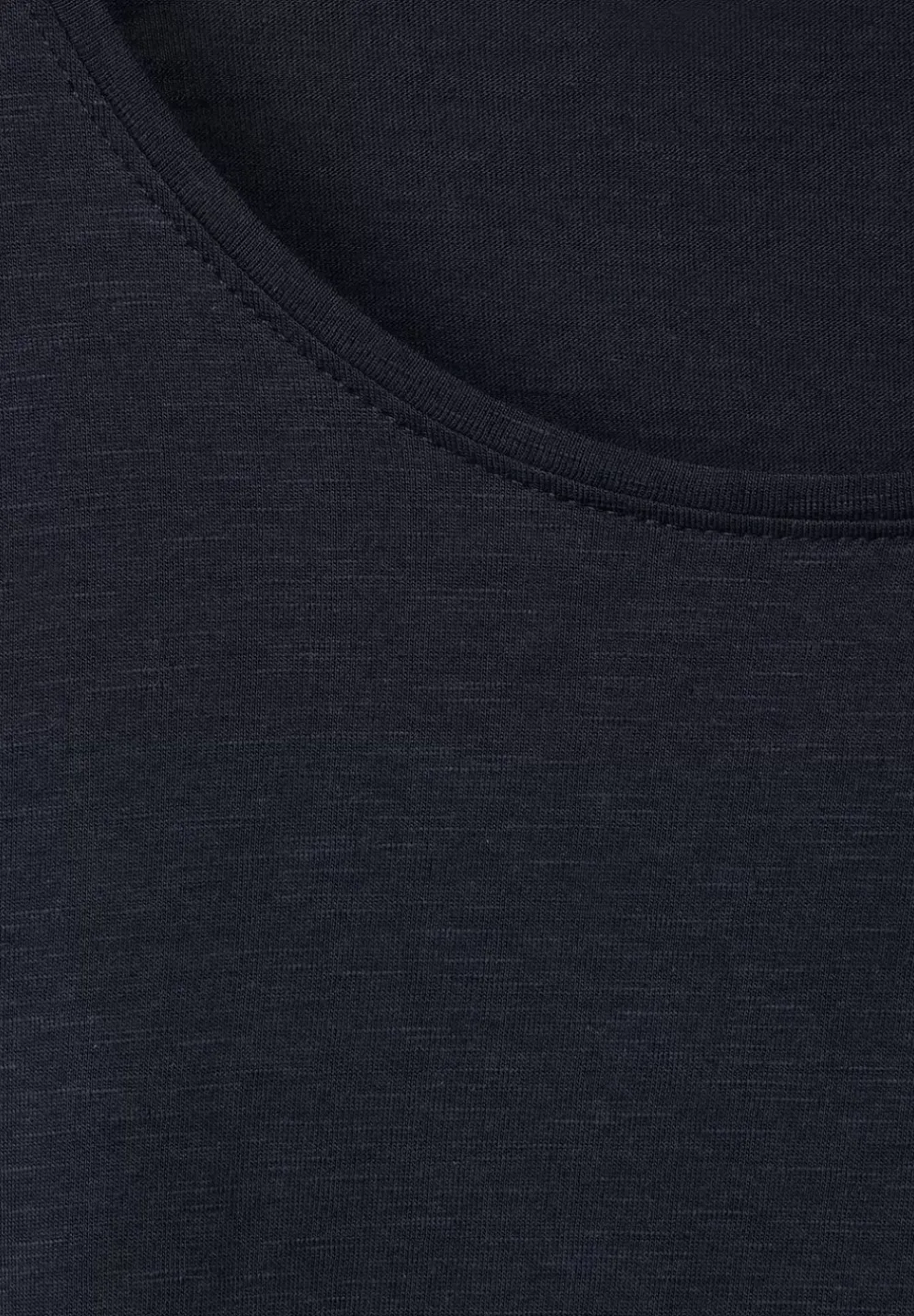 T-Shirt In Unifarbe