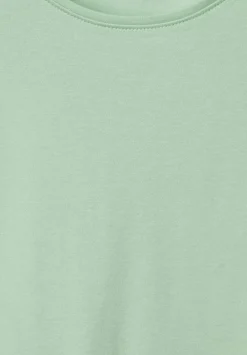 T-Shirt In Unifarbe
