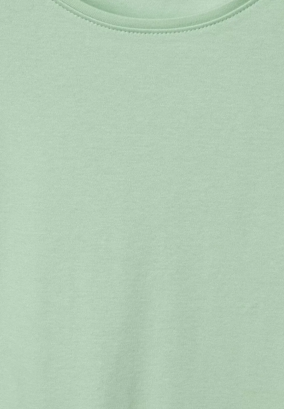 T-Shirt In Unifarbe