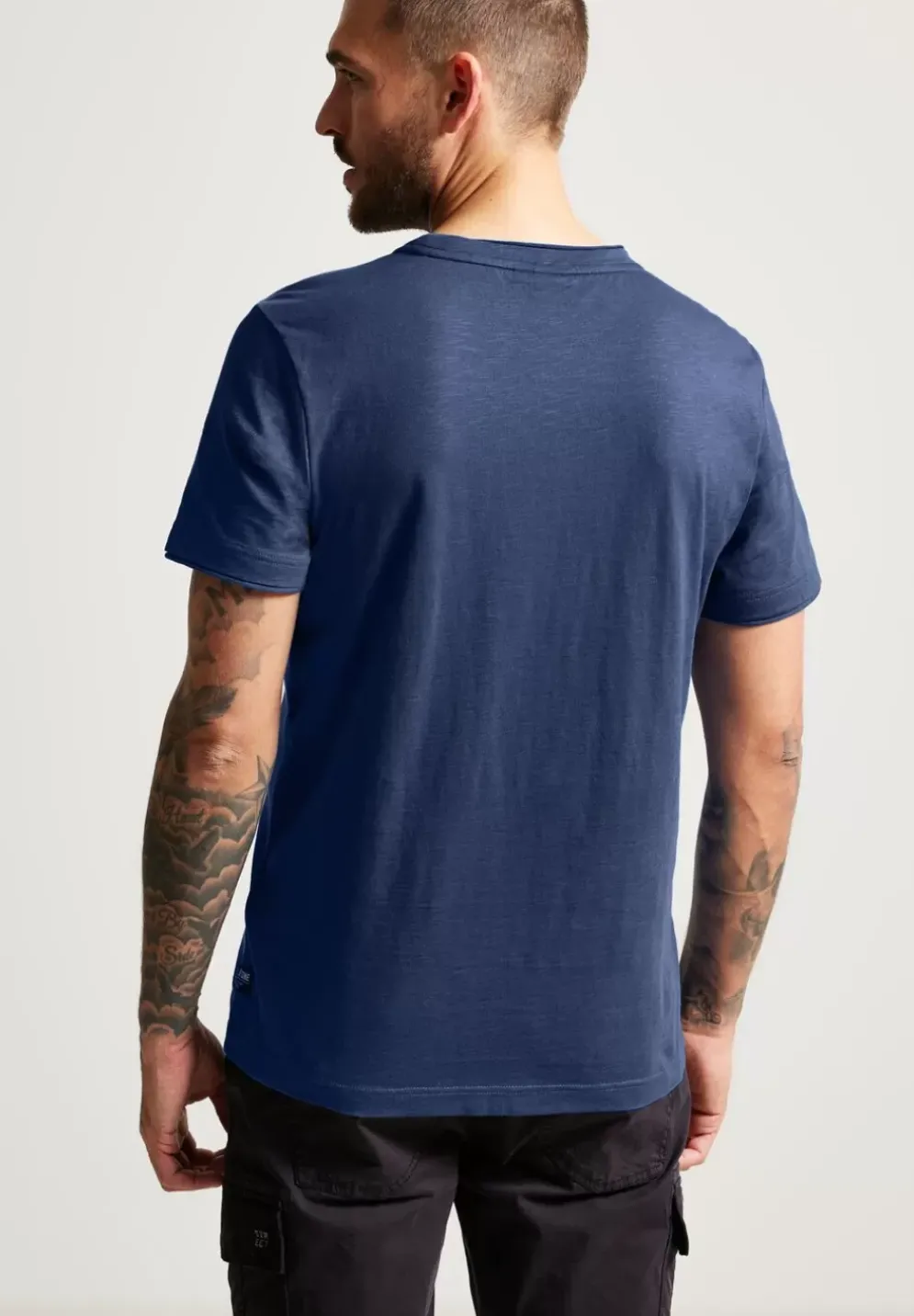 T-Shirt In Unifarbe