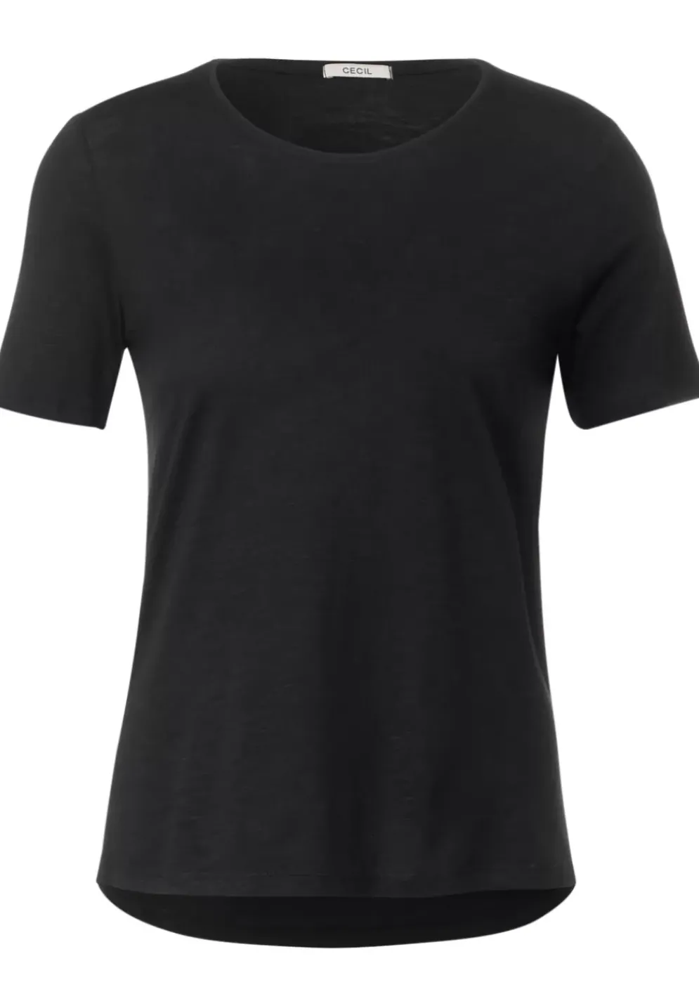 T-Shirt In Unifarbe