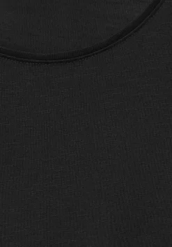 T-Shirt In Unifarbe