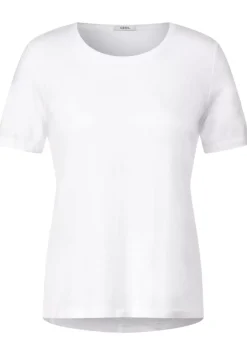 T-Shirt In Unifarbe