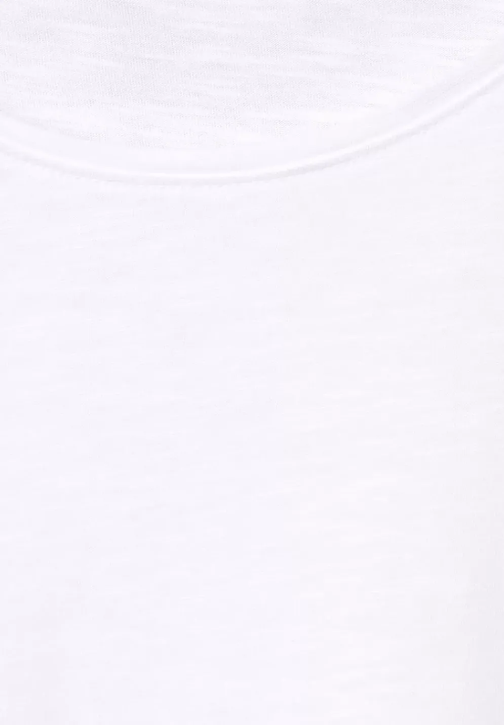 T-Shirt In Unifarbe