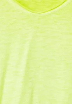 T-Shirt In Unifarbe