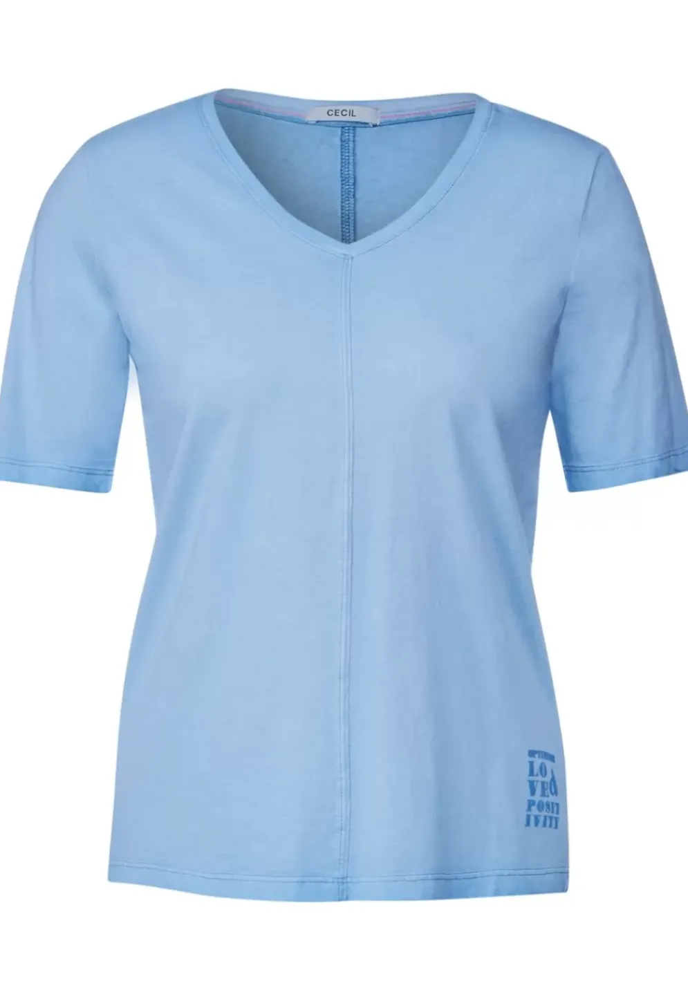 T-Shirt In Washed Optik