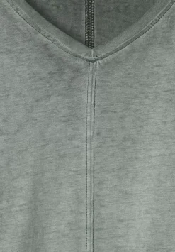 T-Shirt In Washed Optik