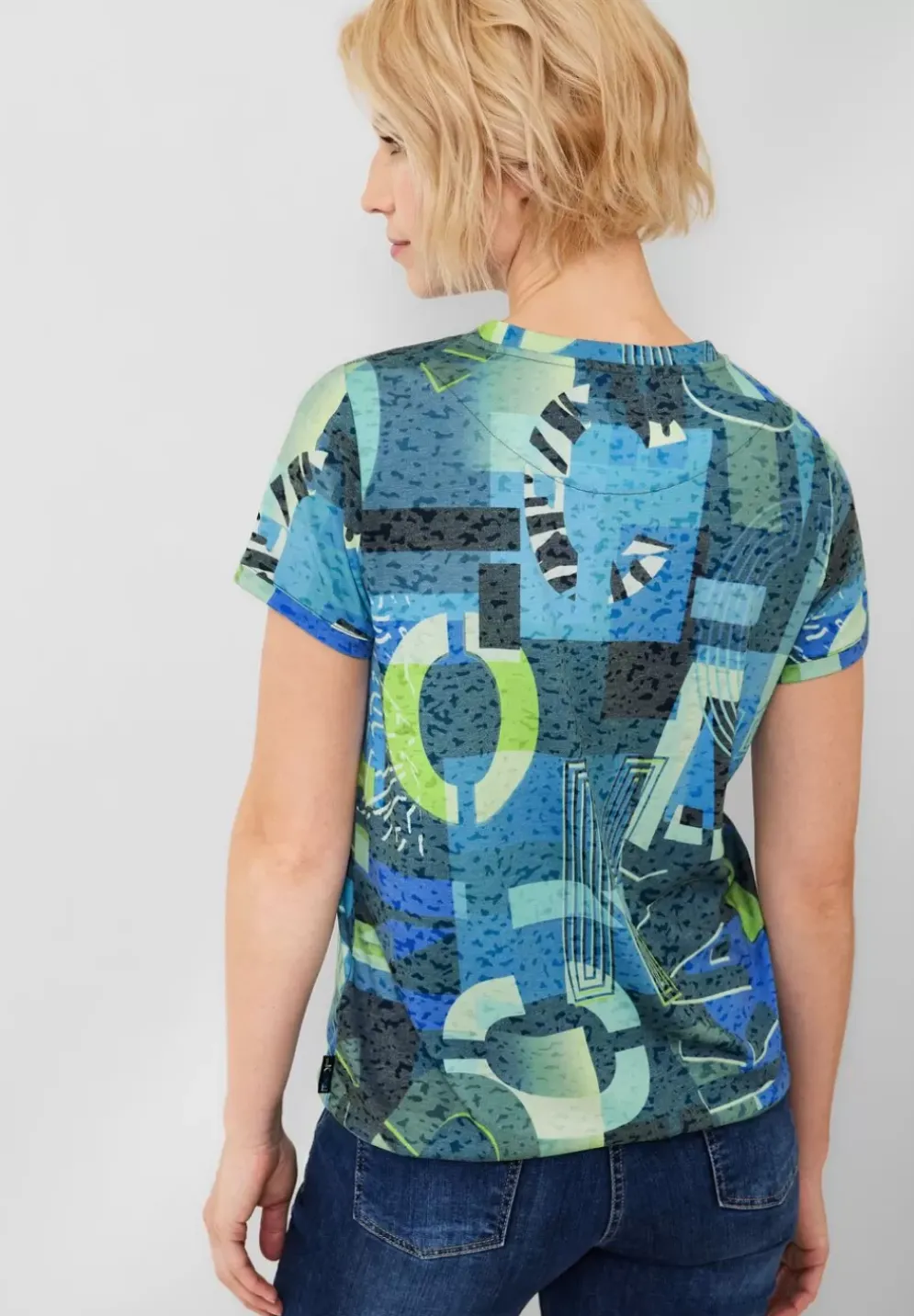 T-Shirt Mit Alloverprint