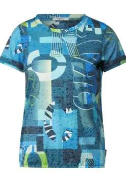 T-Shirt Mit Alloverprint