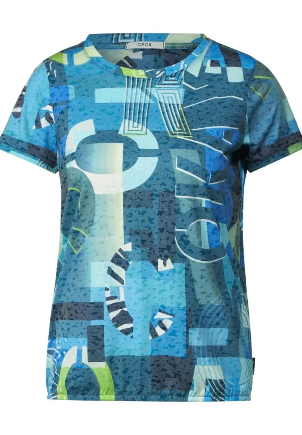 T-Shirt Mit Alloverprint