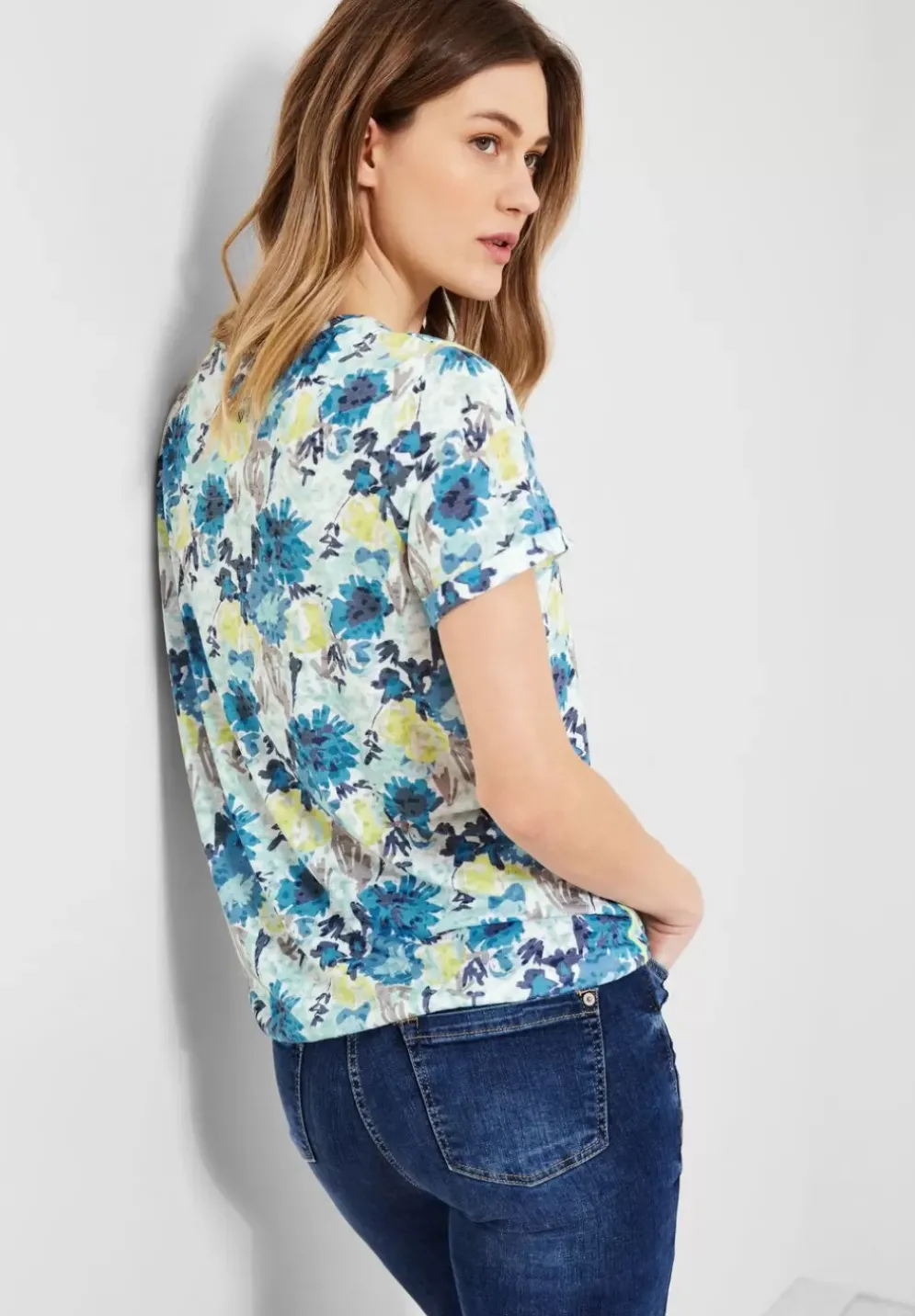 T-Shirt Mit Alloverprint