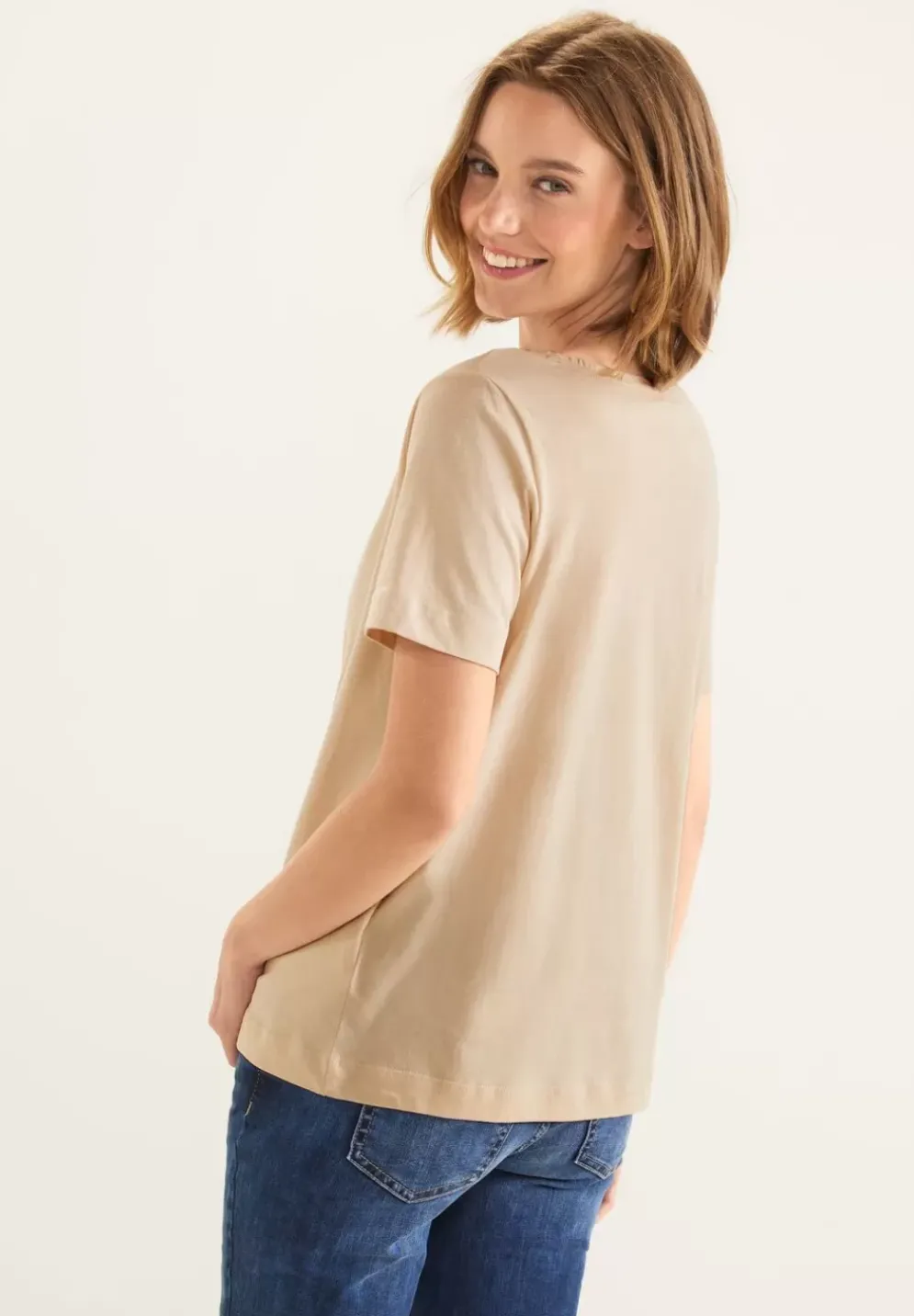 T-Shirt Mit Artwork Print