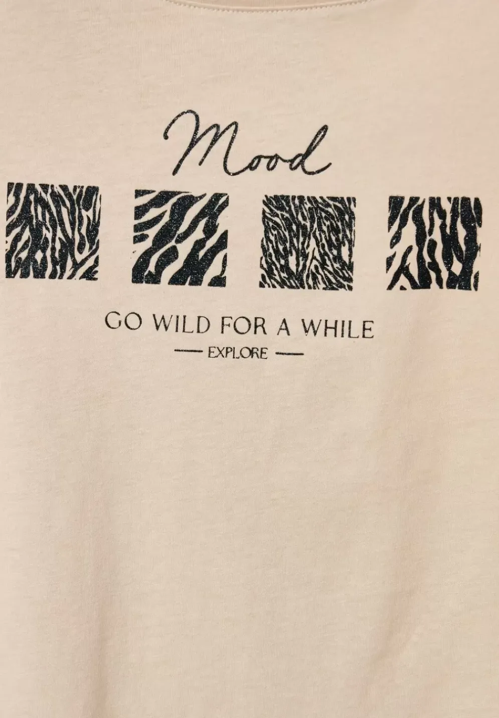 T-Shirt Mit Artwork Print