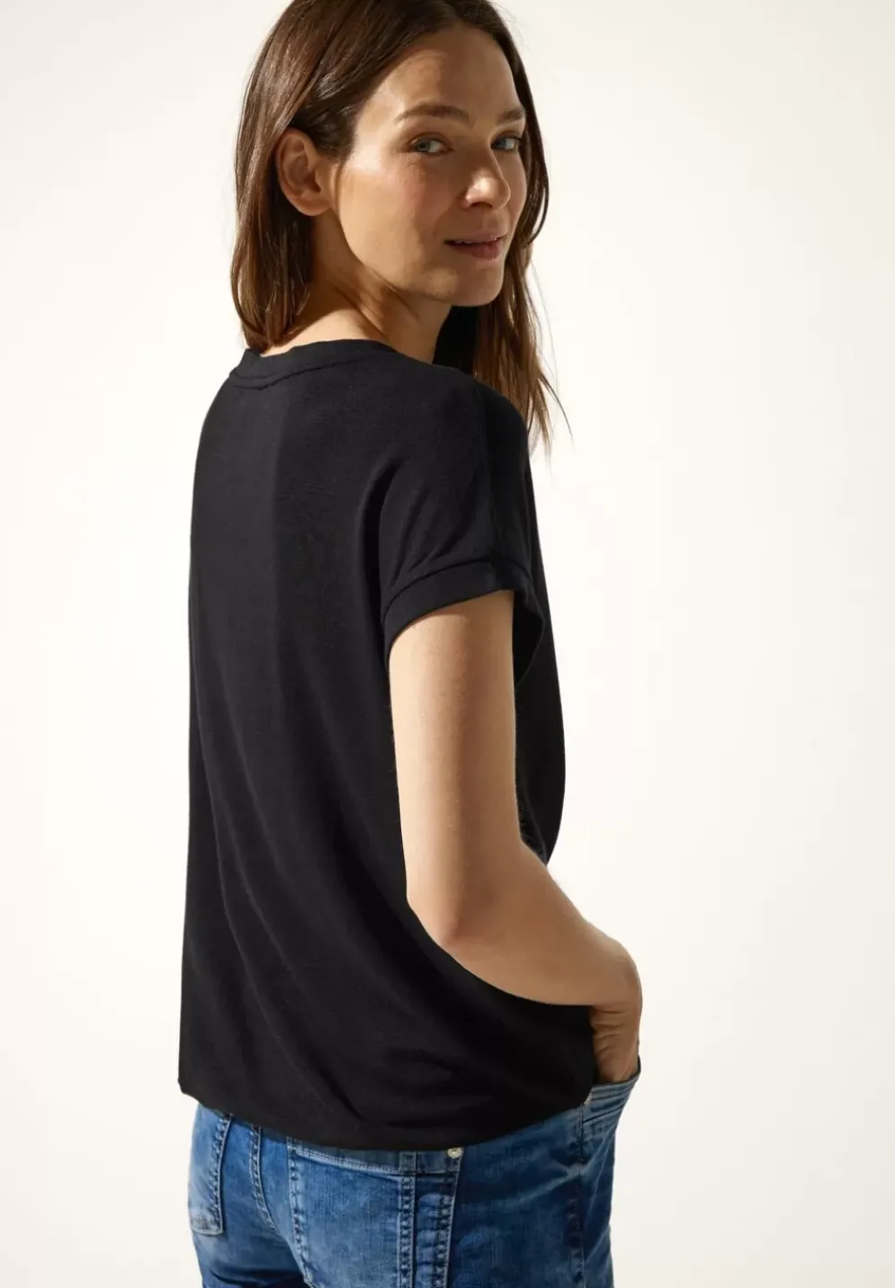 T-Shirt Mit Artwork Print