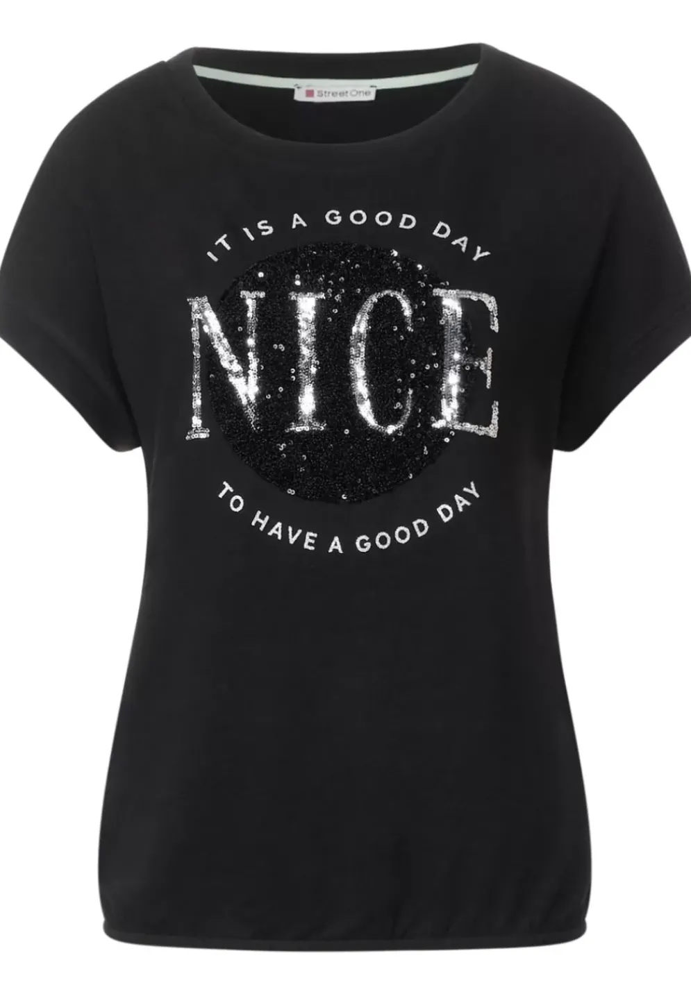 T-Shirt Mit Artwork Print