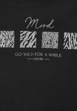 T-Shirt Mit Artwork Print