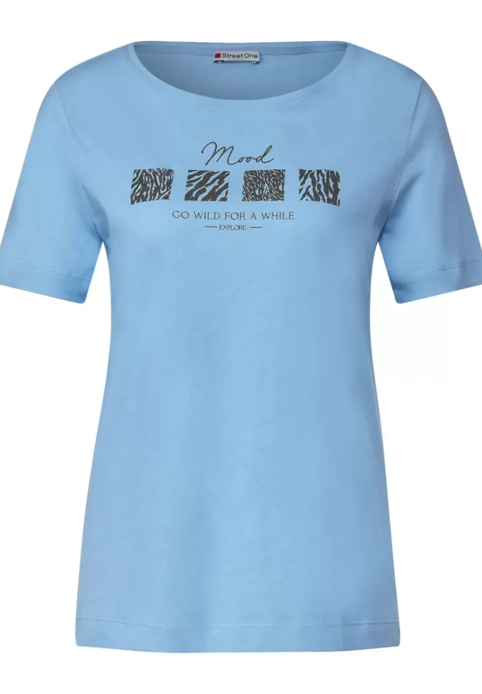 T-Shirt Mit Artwork Print