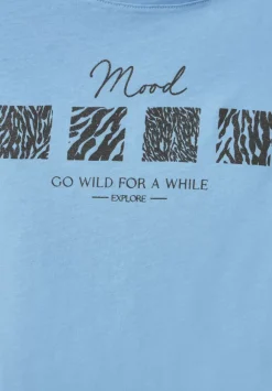 T-Shirt Mit Artwork Print