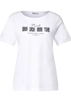T-Shirt Mit Artwork Print
