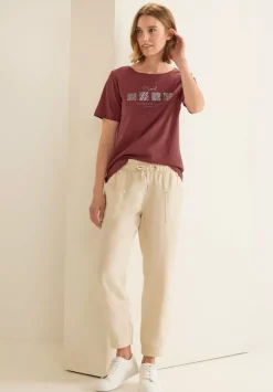 T-Shirt Mit Artwork Print
