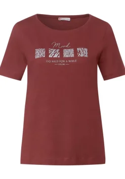 T-Shirt Mit Artwork Print