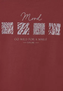 T-Shirt Mit Artwork Print