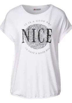 T-Shirt Mit Artwork Print