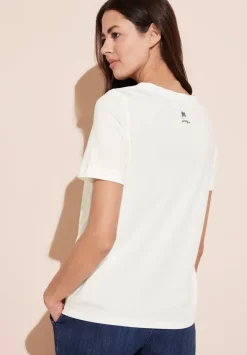 T-Shirt Mit Astro Print