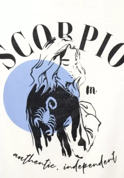T-Shirt Mit Astro Print
