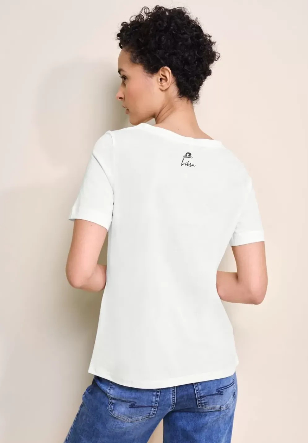 T-Shirt Mit Astro Print