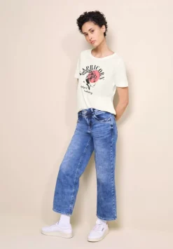 T-Shirt Mit Astro Print
