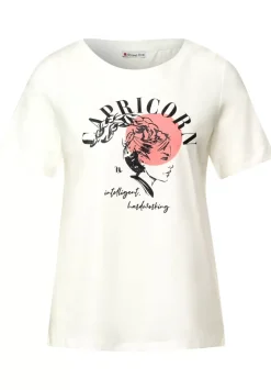T-Shirt Mit Astro Print