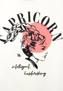 T-Shirt Mit Astro Print