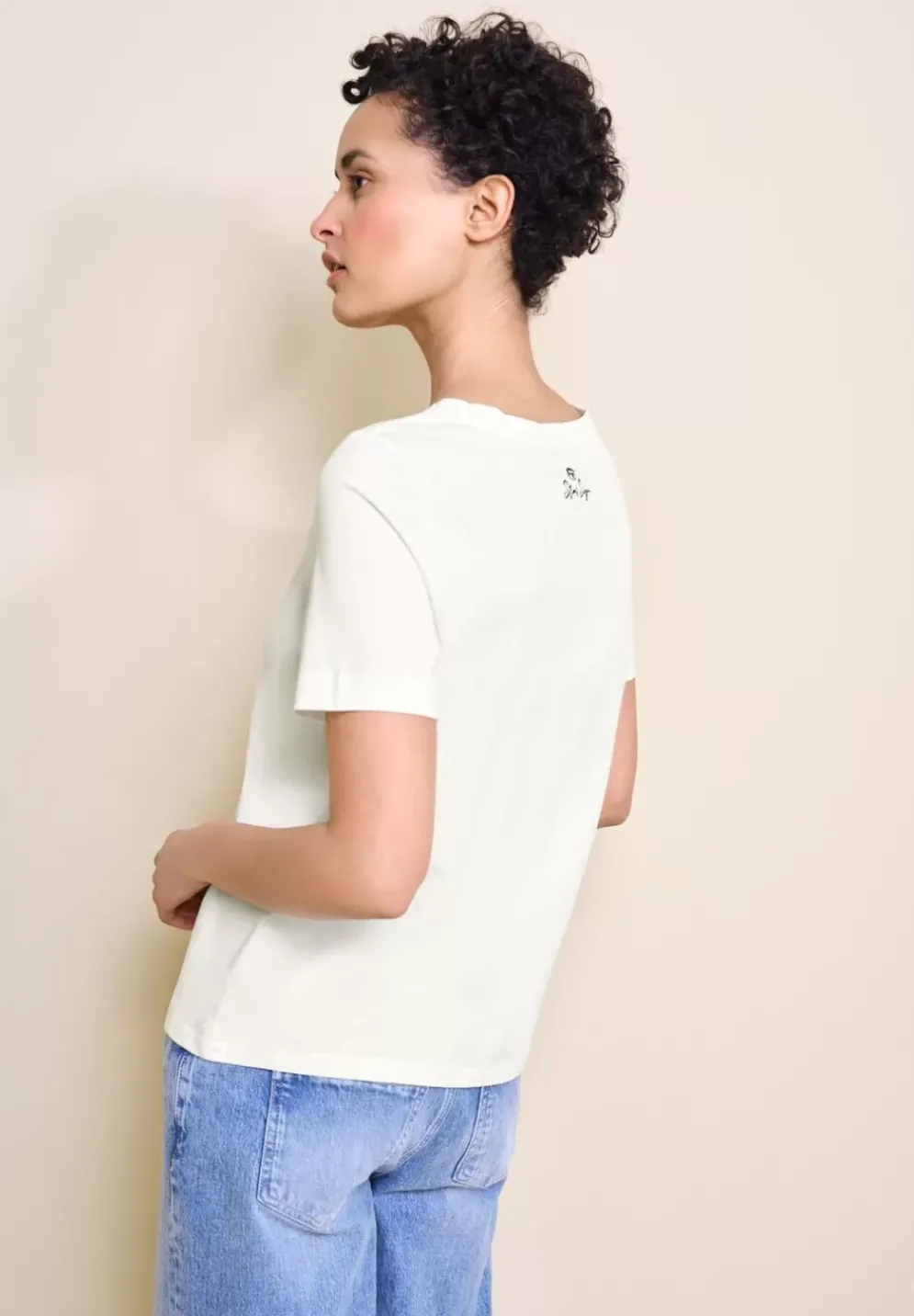 T-Shirt Mit Astro Print
