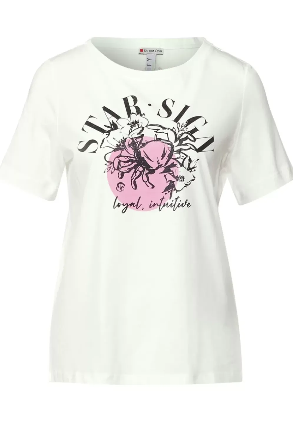 T-Shirt Mit Astro Print