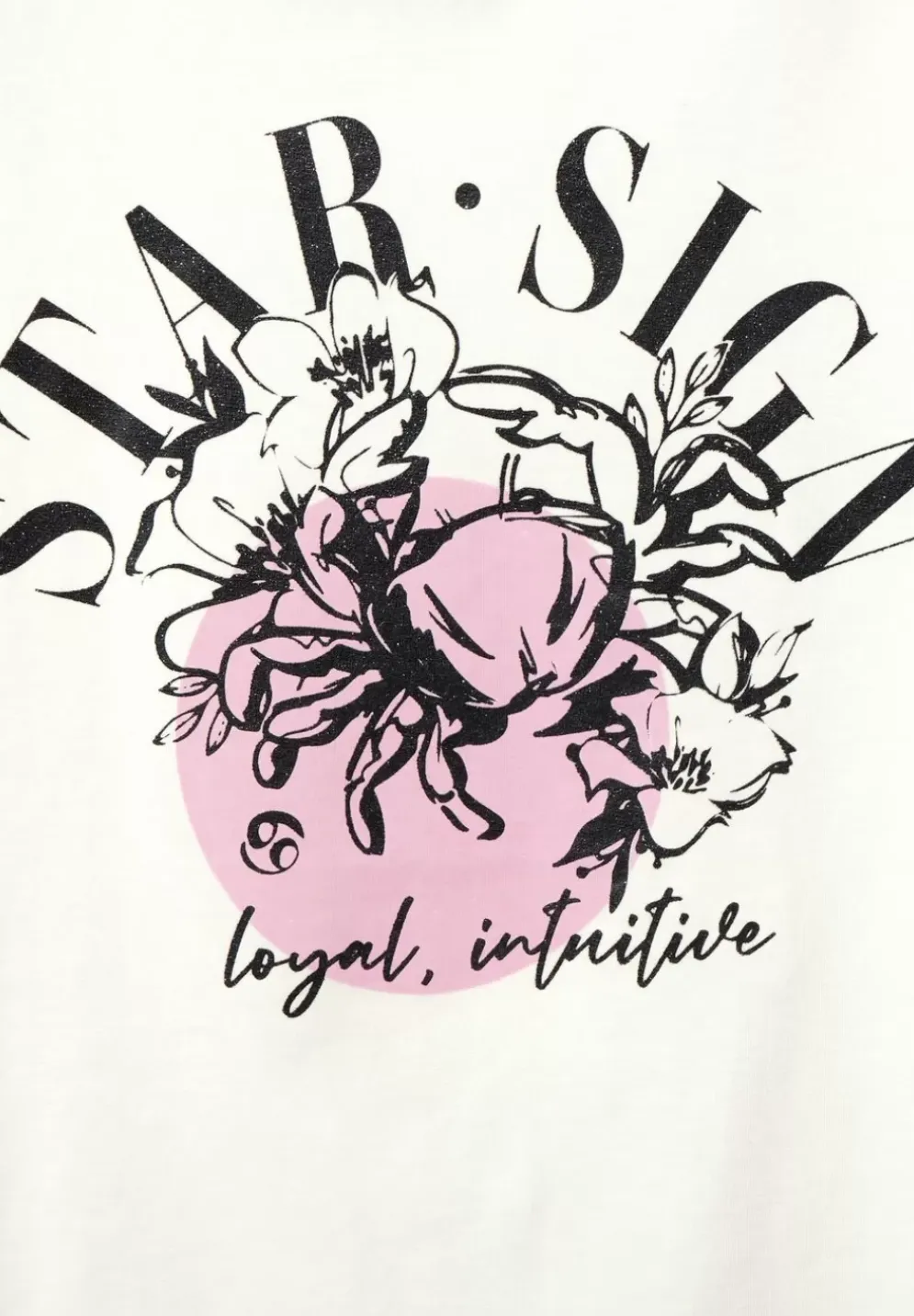 T-Shirt Mit Astro Print