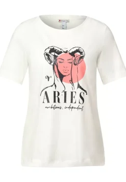 T-Shirt Mit Astro Print
