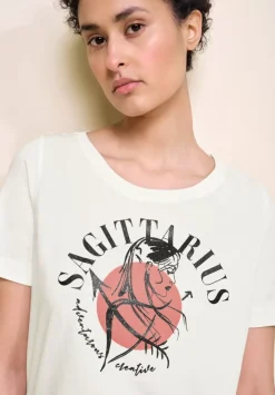 T-Shirt Mit Astro Print