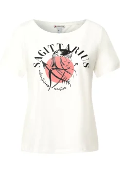 T-Shirt Mit Astro Print