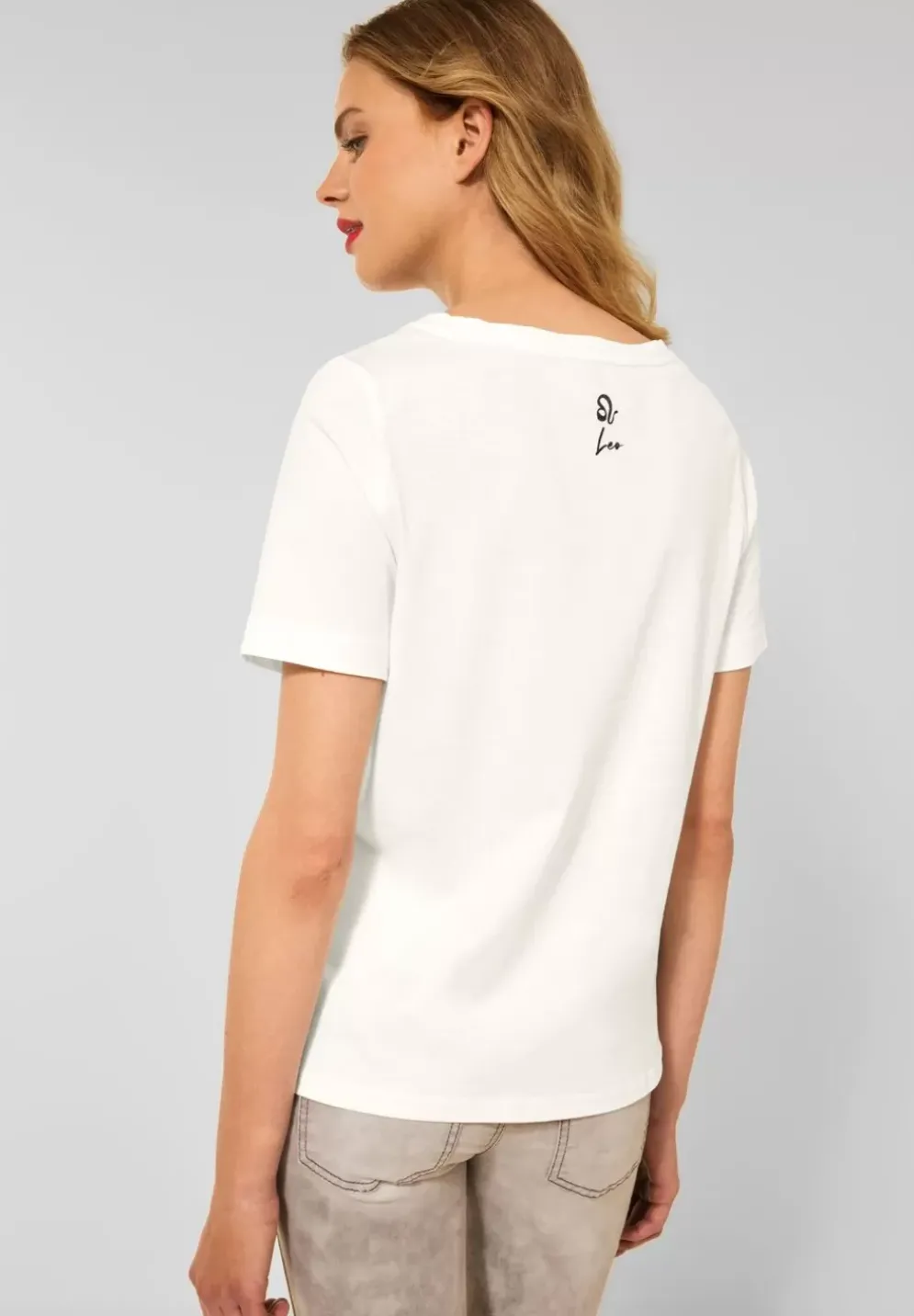 T-Shirt Mit Astro Print
